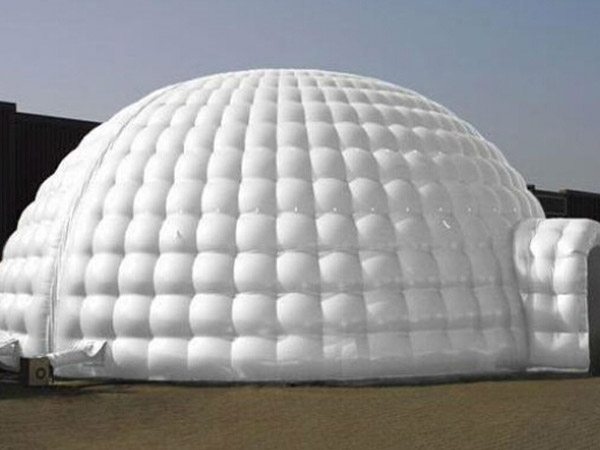 Inflatable gaint dome tent