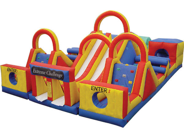 inflatable obstacle course